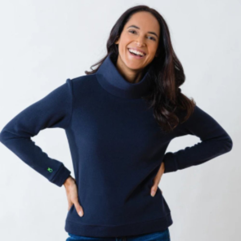 Dudley Stephens Vello Fleece Park Slope -Navy Med